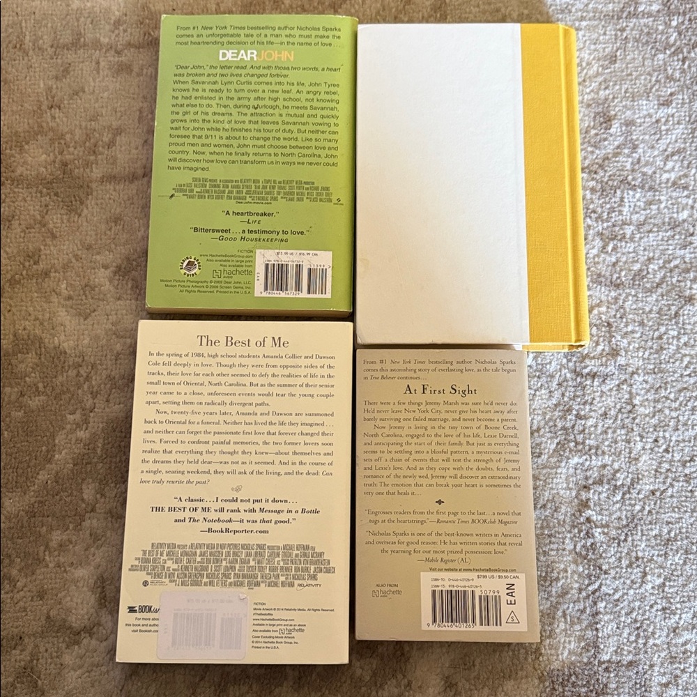 Book Set - Nicholas sparks - Picture 2 of 2